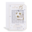 6pk Cards C50 Birthday Age 15 - Tiger Feet Ireland