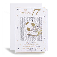 6pk Cards C50 Birthday Age 17 - Tiger Feet Ireland