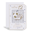 6pk Cards C50 Birthday Age 12 - Tiger Feet Ireland