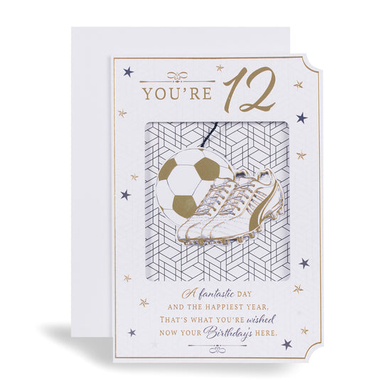 6pk Cards C50 Birthday Age 12