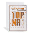 6pk Cards C50 Birthday Brother-In-Law - Tiger Feet Ireland