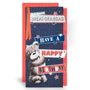 6pk Cards C55 Birthday Great-Grandad - Tiger Feet Ireland