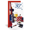 6pk Cards C55 Birthday Age 30 - Tiger Feet Ireland