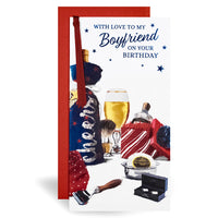 6pk Cards C55 Birthday Boyfriend - Tiger Feet Ireland
