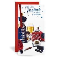 6pk Cards C55 Birthday Brother - Tiger Feet Ireland