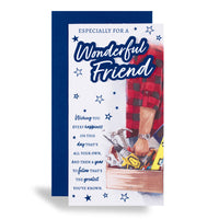 6pk Cards C55 Birthday Friend - Tiger Feet Ireland