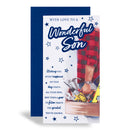 6pk Cards C55 Birthday Son - Tiger Feet Ireland