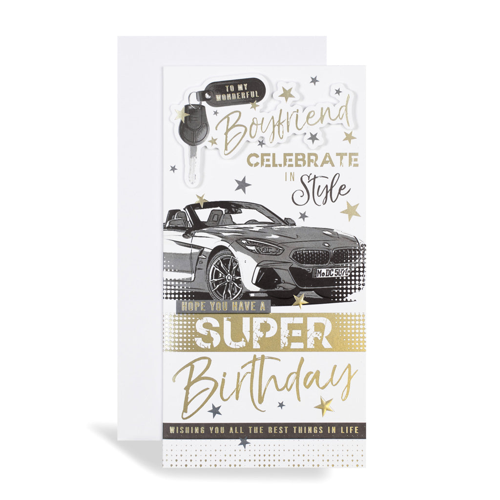 6pk Cards C55 Birthday Boyfriend - Tiger Feet Ireland