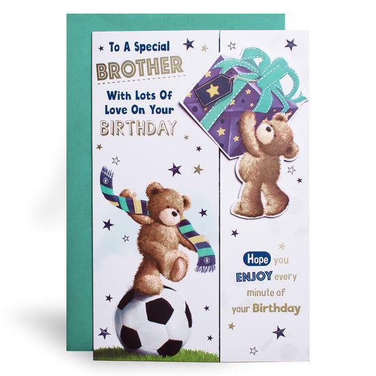 6pk Cards C75 Birthday Brother