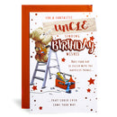 6pk Cards C75 Birthday Uncle - Tiger Feet Ireland