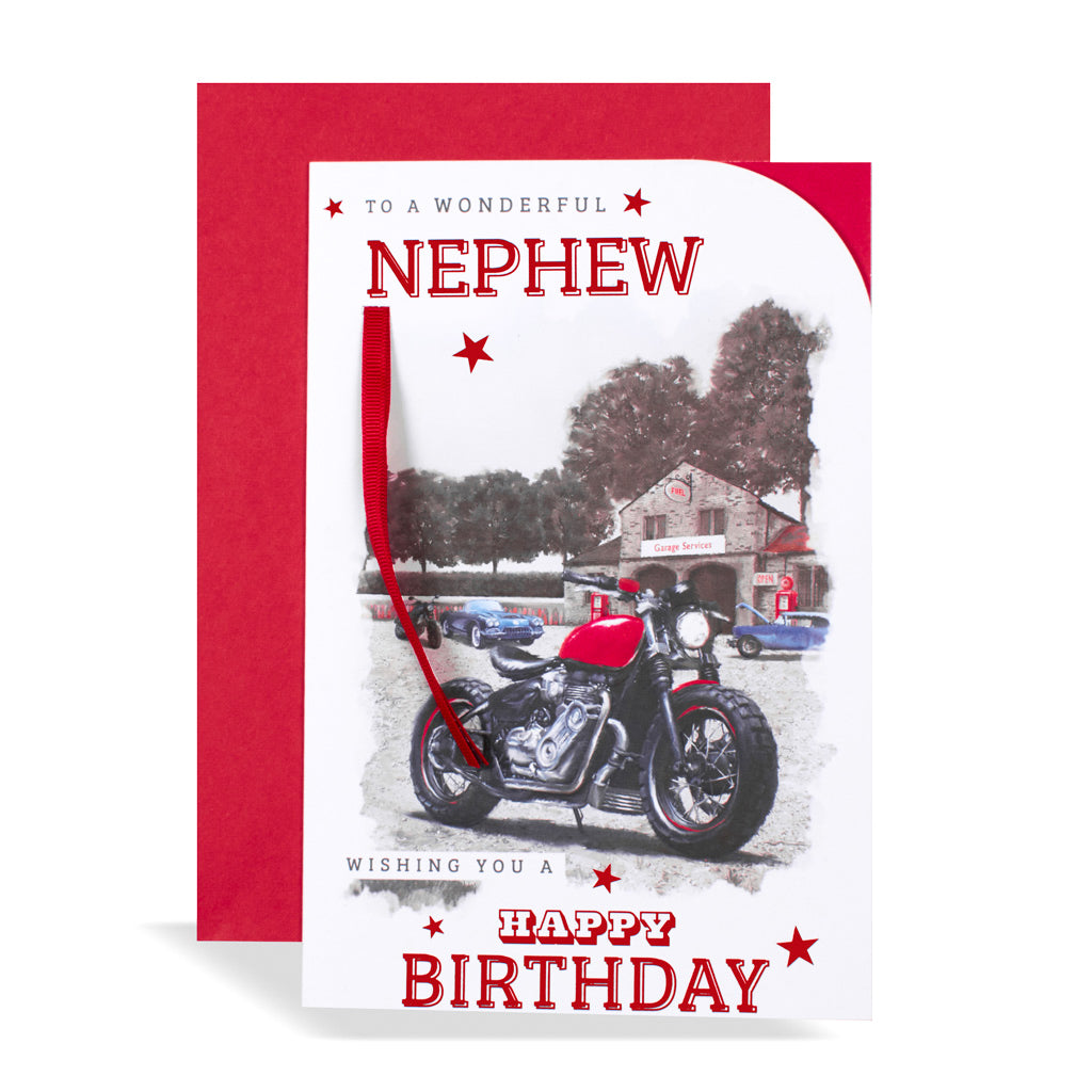 6pk Cards C75 Birthday Nephew - Tiger Feet Ireland