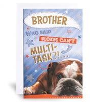 6pk Cards C75 Birthday Brother - Tiger Feet Ireland