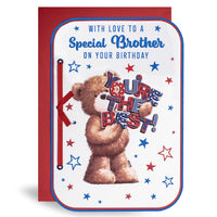 6pk Cards C90 Birthday Brother - Tiger Feet Ireland