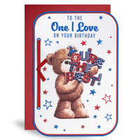 6pk Cards C90 Birthday One I Love - Tiger Feet Ireland
