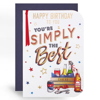 6pk Cards C90 Birthday Open - Tiger Feet Ireland