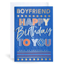 6pk Cards C90 Birthday Boyfriend - Tiger Feet Ireland