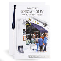 6pk Cards C90 Birthday Son - Tiger Feet Ireland