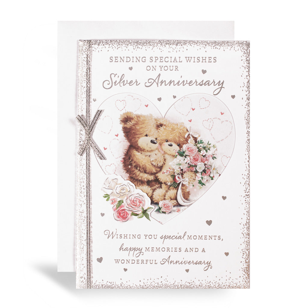 6pk Cards C50 Your Silver Anniversary - Tiger Feet Ireland