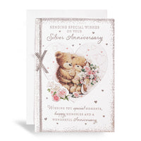 6pk Cards C50 Your Silver Anniversary - Tiger Feet Ireland