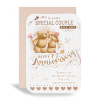 6pk Cards C50 Your 1st Anniversary - Tiger Feet Ireland