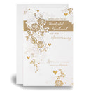 6pk Cards C375 Husband Anniversary - Tiger Feet Ireland