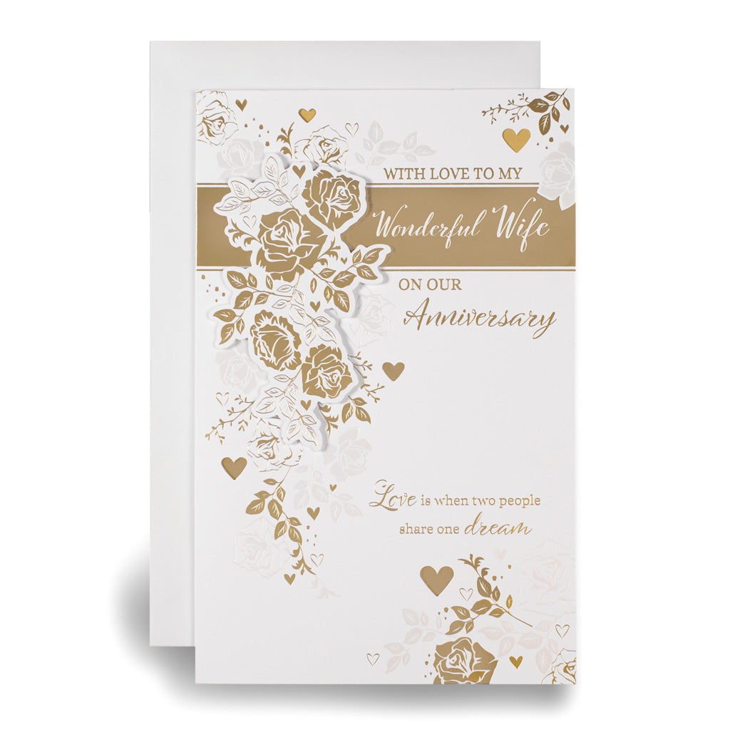 6pk Cards C375 Wife Anniversary - Tiger Feet Ireland