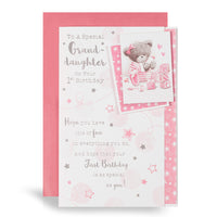 6pk Cards C75 Age 1 Granddaughter - Tiger Feet Ireland