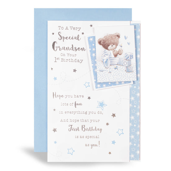 6pk Cards C75 Age 1 Grandson