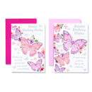 12pk Cards C50 Birthday Belated - Tiger Feet Ireland