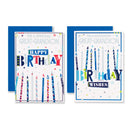 12pk Cards C50 Birthday Great-Grandson - Tiger Feet Ireland