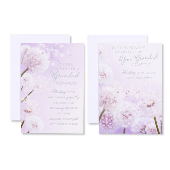 12pk Cards C50 Sympathy Loss of Grandad