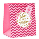 6pk Gift Bags Large Portrait With Wide Gusset Chev - Tiger Feet Ireland