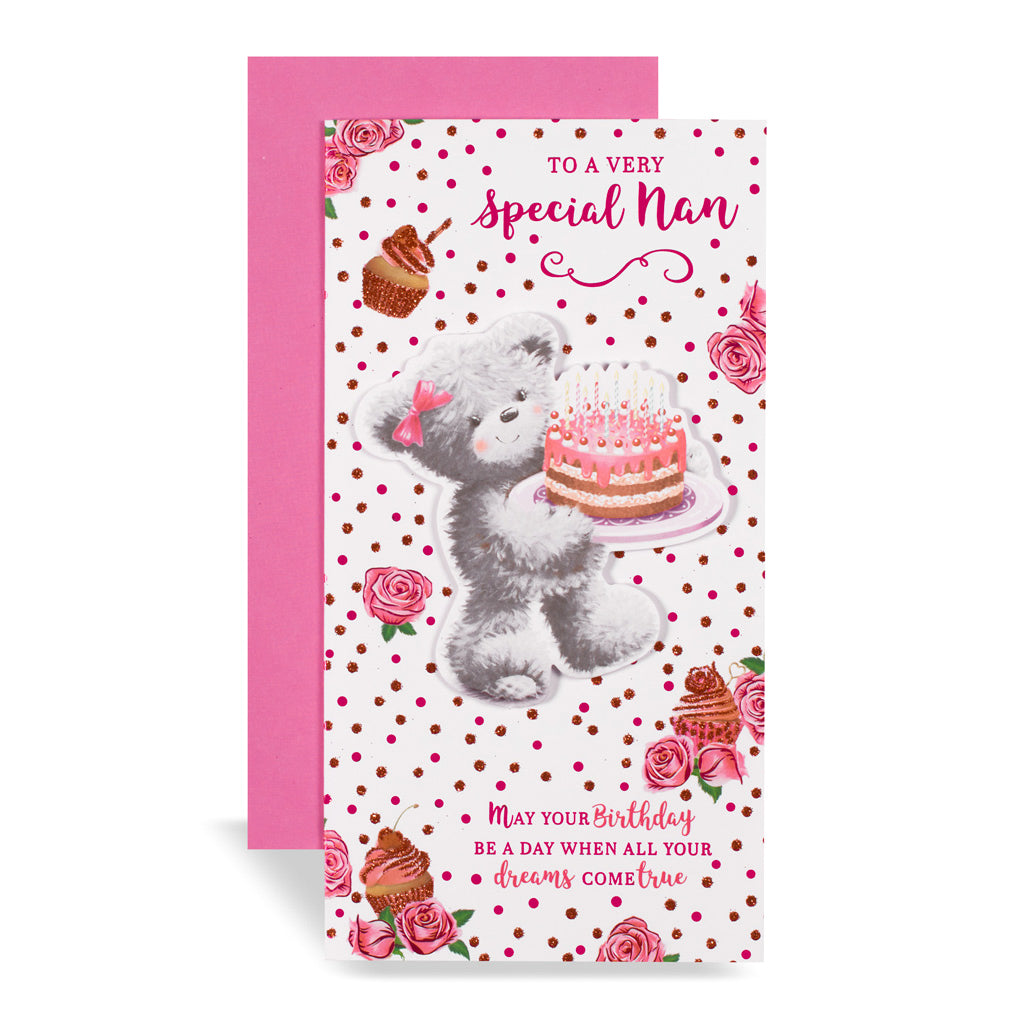 6pk Cards C55 Birthday Nan - Tiger Feet Ireland