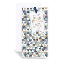 6pk Cards C55 Birthday Step-Dad - Tiger Feet Ireland