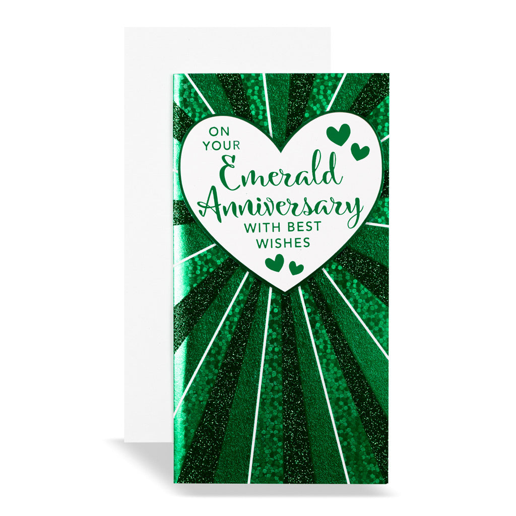 6pk Cards C55 Your Emerald Anniversary - Tiger Feet Ireland