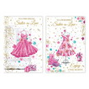 12pk Cards C50 Birthday Sister-In-Law - Tiger Feet Ireland