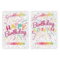 Poppyhill 12 Pack Cards C50 Birthday Granddaughter