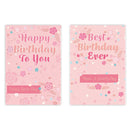 Poppyhill 12 Pack Cards C50 Birthday Open