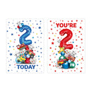 Poppyhill 12 Pack Cards C50 Birthday Age 2