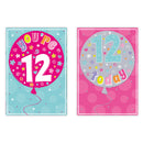 Poppyhill C50 Birthday Age 12 12pk - Tiger Feet Ireland