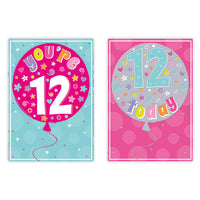Poppyhill C50 Birthday Age 12 12pk - Tiger Feet Ireland