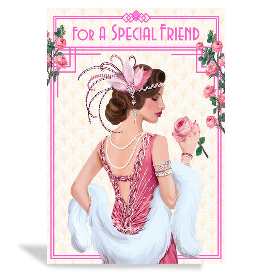 6pk Cards C50 Birthday Friend