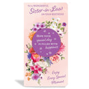 6pk Cards C55 Birthday Sister-In-Law - Tiger Feet Ireland