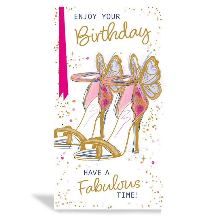 6pk Cards C55 Birthday Open - Tiger Feet Ireland