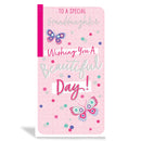 6pk Cards C55 Birthday Granddaughter - Tiger Feet Ireland