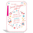 6pk Cards C75 Birthday Daughter - Tiger Feet Ireland