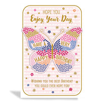6pk Cards C75 Birthday Open - Tiger Feet Ireland