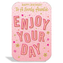 6pk Cards C75 Birthday Auntie - Tiger Feet Ireland