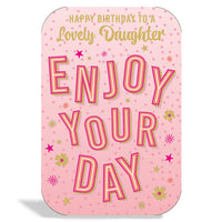 6pk Cards C75 Birthday Daughter - Tiger Feet Ireland