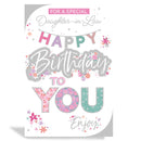 6pk Cards C75 Birthday Daughter-In-Law - Tiger Feet Ireland